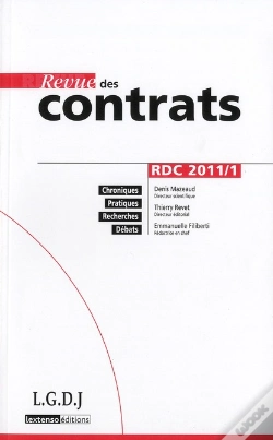 Capa do artigo Rdc-Revue Des Contrats N 1-2011