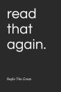 Read That Again. - Preview