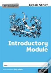 Capa do artigo Read Write Inc. Fresh Start: Introductory Module