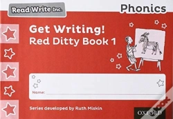 Capa do artigo Read Write Inc. Phonics: Get Writing! Red Ditty Book 1 Pack Of 10