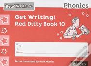 Read Write Inc. Phonics: Get Writing! Red Ditty Book 10 Pack Of 10