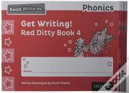Read Write Inc. Phonics: Get Writing! Red Ditty Book 4 Pack Of 10