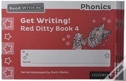 Capa do artigo Read Write Inc. Phonics: Get Writing! Red Ditty Book 4 Pack Of 10