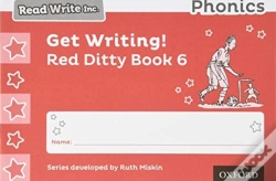 Capa do artigo Read Write Inc. Phonics: Get Writing! Red Ditty Book 6 Pack Of 10