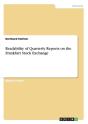 Readability Of Quarterly Reports On The Frankfurt Stock Exchange - Preview