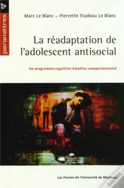 Capa do artigo Readaptation De L'Adolescent Antisocial (La) - Un Programme Cognitivo-Emotivo-Comportemental