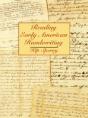 Reading Early American Handwriting - Preview
