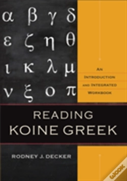 Capa do artigo Reading Koine Greek Â€“ An Introduction And Integrated Workbook