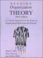 Reading Organization Theory - Preview