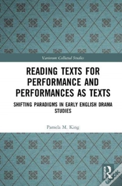 Capa do artigo Reading Texts For Performance And Performances As Texts