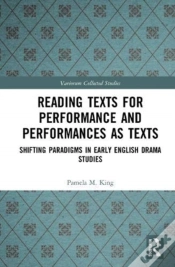 Capa do artigo Reading Texts For Performance And Performances As Texts