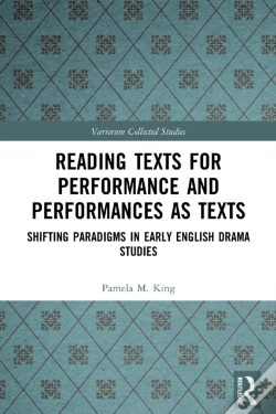 Capa do artigo Reading Texts For Performance And Performances As Texts
