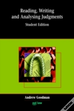 Capa do artigo Reading, Writing And Analysing Judgments