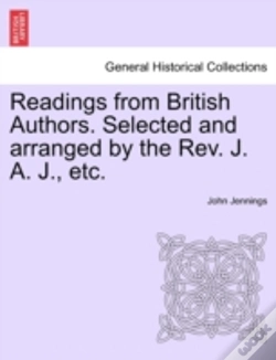 Capa do artigo Readings From British Authors. Selected