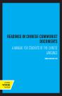 Readings In Chinese Communist Documents - Preview