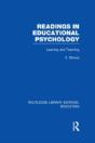 Readings In Educational Psychology - Preview