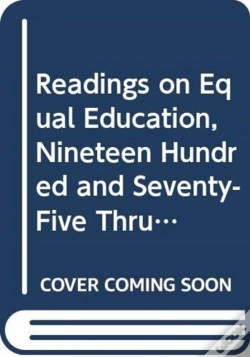 Capa do artigo Readings On Equal Education