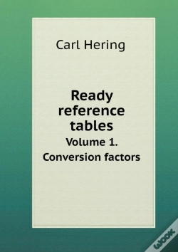 Capa do artigo Ready Reference Tables Volume 1. Conversion Factors