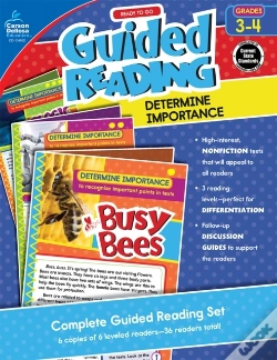 Capa do artigo Ready To Go Guided Reading: Determine Importance, Grades 3 - 4