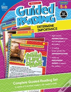 Capa do artigo Ready To Go Guided Reading: Determine Importance, Grades 5 - 6
