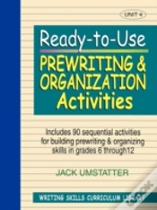 Capa do artigo Ready-To-Use Prewriting And Organization Activities