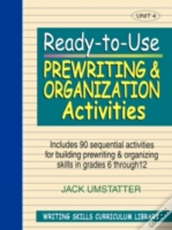 Capa do artigo Ready-To-Use Prewriting And Organization Activities