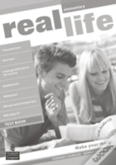 Real Life Global Elementary Test Book And Test Audio Cd Pack