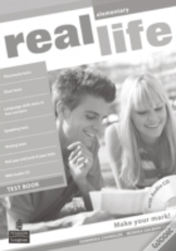 Capa do artigo Real Life Global Elementary Test Book And Test Audio Cd Pack