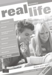 Real Life Global Elementary Test Book And Test Audio Cd Pack