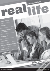 Real Life Global Pre-Intermediate Test Book & Test Audio Cd Pack