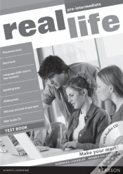 Capa do artigo Real Life Global Pre-Intermediate Test Book & Test Audio Cd Pack