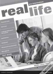 Real Life Global Pre-Intermediate Test Book & Test Audio Cd Pack