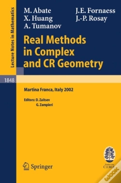 Capa do artigo Real Methods In Complex And Cr Geometry