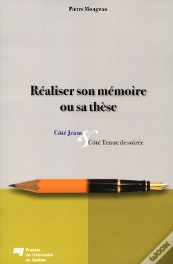 Capa do artigo Realiser Son Memoire Et Sa These