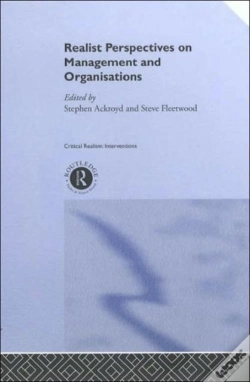 Capa do artigo Realist Perspectives On Management And Organisations