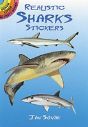 Realistic Sharks Stickers - Preview
