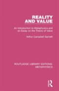 Reality And Value