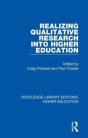 Realizing Qualitative Research Into Higher Education - Preview