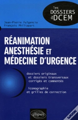 Capa do artigo Réanimation, Anesthésie Et Médecine D'Urgence