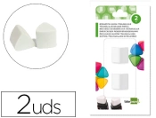 Capa do artigo Recarga borracha liderpapel triangular com apara lapis blister de 2 unidades