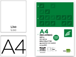 Capa do artigo Recarga de Papel Liso A4 Liderpapel. 100 folhas