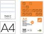 Liderpapel Lined Paper Refill. Din. A4. 100 Sheets - Preview
