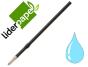Recarga esferografica liderpapel gummy touch retratil 1,0 mm tinta celeste pack 10 unidades - Preview