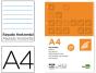Recarga Liderpapel Din A4 100 folhas 100 g/m2 Pautado Horizontal com Margem 4 Furos - Preview