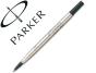 Recarga marcador roller parker0.8 preto (12 unidades) - Preview