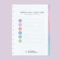 Recarga Para Caderno Inteligente Grande (215X280Mm) Colorcode Pautado 60Fl 90G Cirg4066 - Preview