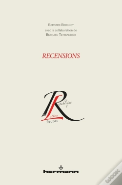 Capa do artigo Recensions