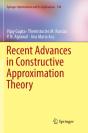Recent Advances In Constructive Approximation Theory - Preview