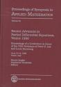 Recent Advances In Partial Differential Equations, Venice, 1996 - Preview