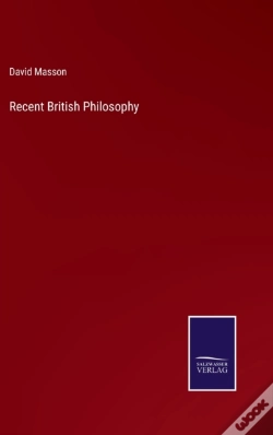 Capa do artigo Recent British Philosophy